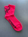 Hot Pink Sundae Socks